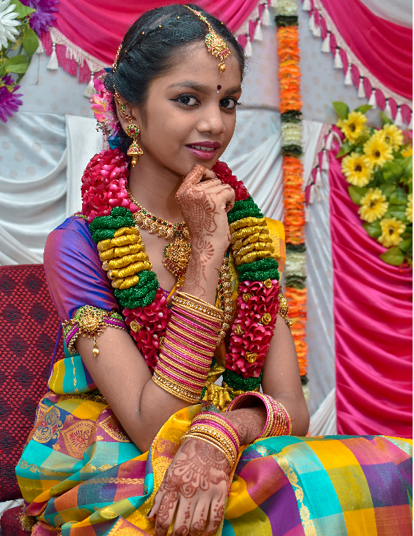 Half Saree Shoot